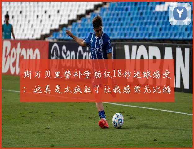 斯万贝里替补登场仅18秒进球感受：这真是太疯狂了让我感觉无比精彩